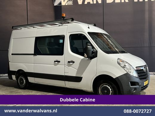 Opel Movano 2.3 Turbo 146pk L2H2 Dubbele cabine Euro6 Airco | Imperiaal | Omvormer | 2500kg Trekhaak Navigati... ActivLease financial lease