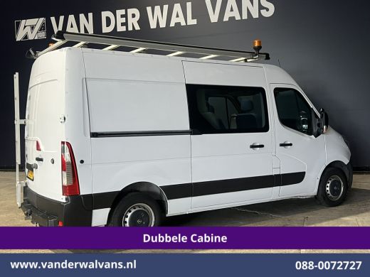 Opel Movano 2.3 Turbo 146pk L2H2 Dubbele cabine Euro6 Airco | Imperiaal | Omvormer | 2500kg Trekhaak Navigati... ActivLease financial lease