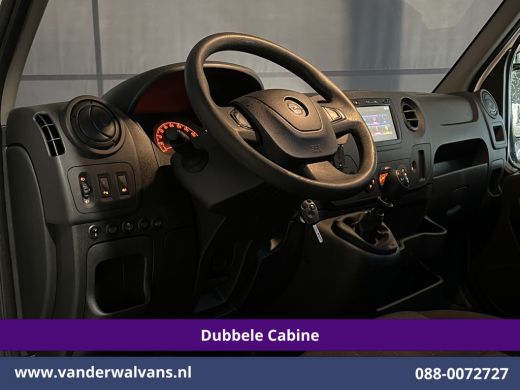Opel Movano 2.3 Turbo 146pk L2H2 Dubbele cabine Euro6 Airco | Imperiaal | Omvormer | 2500kg Trekhaak Navigati... ActivLease financial lease
