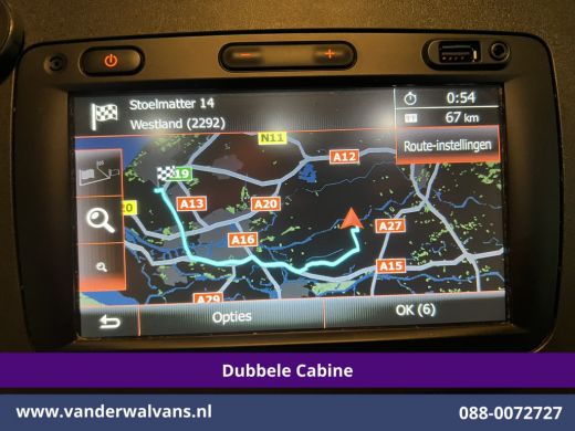 Opel Movano 2.3 Turbo 146pk L2H2 Dubbele cabine Euro6 Airco | Imperiaal | Omvormer | 2500kg Trekhaak Navigati... ActivLease financial lease