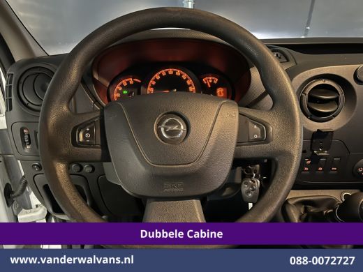 Opel Movano 2.3 Turbo 146pk L2H2 Dubbele cabine Euro6 Airco | Imperiaal | Omvormer | 2500kg Trekhaak Navigati... ActivLease financial lease