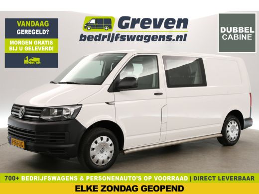 Volkswagen Transporter 2.0 TDI L2H1 | Dubbele Cabine | 6 Persoons | 140PK Airco Trekhaak Bluetooth Elektrpakket Schuifde... Volkswagen Transporter 2.0 TDI L2H1 | Dubbele Cabine | 6 Persoons | 140PK Airco Trekhaak Bluetooth Elektrpakket Schuifde...