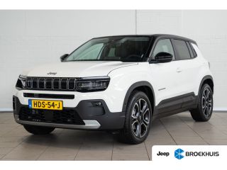 Jeep Avenger Summit 54 kWh | Lederen bekleding | Warmtepomp | El. Achterklep | Stoel en Stuurverwarming | Came...