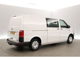 Volkswagen Transporter 2.0 TDI L2H1 | Dubbele Cabine | 6 Persoons | 140PK Airco Trekhaak Bluetooth Elektrpakket Schuifde...