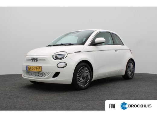 Fiat 500 42 kWh | Afst. bed. voor centr. deurvergr. | Airco (automatisch) | Apple Carplay/Android Auto|tel...