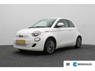 Fiat 500 42 kWh | Afst. bed. voor centr. deurvergr. | Airco (automatisch) | Apple Carplay/Android Auto|tel...
