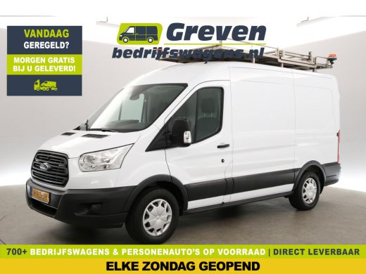 Ford Transit 350 2.0 TDCI L2H2 2800KG Trekgew. Trekhaak Airco Camera Carplay Cruise Navi LED 3 Persoons PDC Im...