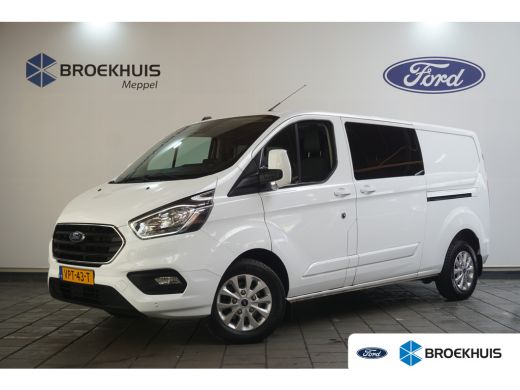 Ford Transit Custom 320 2.0 TDCI L2H1 Limited Dubbel Cabine | 170pk! | Dubbele Schuifdeur | Achteruitrijcamera | Crui...
