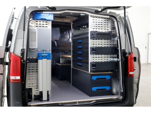 Mercedes-Benz Vito 114 CDI 136pk Compact 9G Automaat 2x Schuifdeur/LED/Camera/Inrichting 05-2022 ActivLease financial lease