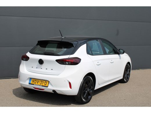 Opel Corsa 1.2 100PK Turbo Yes | Navi by app | Airco | Cruise Control | Sportstoelen | Carplay | LED | Zwart... ActivLease financial lease