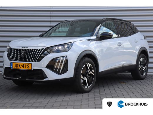 Peugeot 2008 1.2 HYBRID 136PK GT PACK AUTOMAAT / NAVI / LEDER / CLIMA / LED / PDC / 17" LMV / KEYLESS / 360° C...