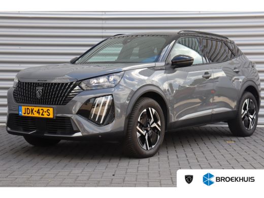 Peugeot 2008 1.2 HYBRID 136PK GT PACK AUTOMAAT / NAVI / LEDER / CLIMA / LED / PDC / 17" LMV / KEYLESS / 360° C...