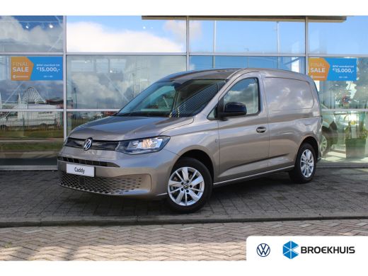Volkswagen Caddy 2.0 TDI Style | 122 pk | Automaat | Trekhaak | Betonplex Laadvloer | PDC achter | Cruise | Apple ...