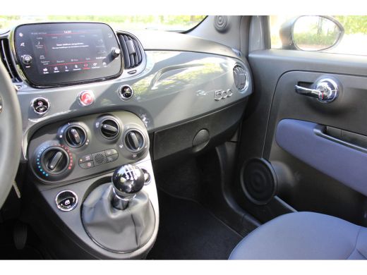 Fiat 500 1.0 HYBRIDE CULT NL-AUTO! | DEALER OH! | NAVI | CRUISE | PARKEERSENSOREN | LICHTMETALEN VELGEN! |... ActivLease financial lease