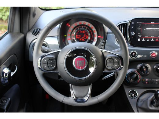 Fiat 500 1.0 HYBRIDE CULT NL-AUTO! | DEALER OH! | NAVI | CRUISE | PARKEERSENSOREN | LICHTMETALEN VELGEN! |... ActivLease financial lease