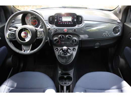 Fiat 500 1.0 HYBRIDE CULT NL-AUTO! | DEALER OH! | NAVI | CRUISE | PARKEERSENSOREN | LICHTMETALEN VELGEN! |... ActivLease financial lease