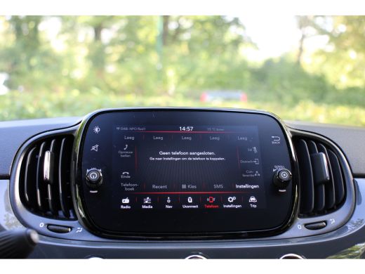 Fiat 500 1.0 HYBRIDE CULT NL-AUTO! | DEALER OH! | NAVI | CRUISE | PARKEERSENSOREN | LICHTMETALEN VELGEN! |... ActivLease financial lease