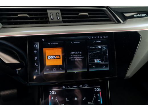 Audi e-tron 55 quattro S edition 95 kWh | Achterbank in delen neerklapbaar | Armsteun voor | Audio installatie ActivLease financial lease