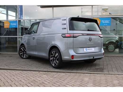 Volkswagen ID. Buzz Cargo Volkswagen Anniversary Edition 4MOTION | 79 kWh | 340 pk | Achterklep | Trekhaak | Adaptive Cruis... ActivLease financial lease
