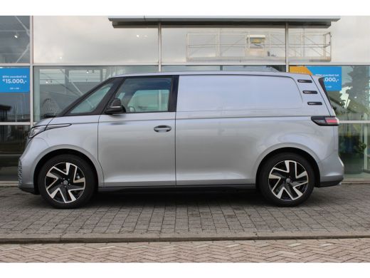 Volkswagen ID. Buzz Cargo Volkswagen Anniversary Edition 4MOTION | 79 kWh | 340 pk | Achterklep | Trekhaak | Adaptive Cruis... ActivLease financial lease