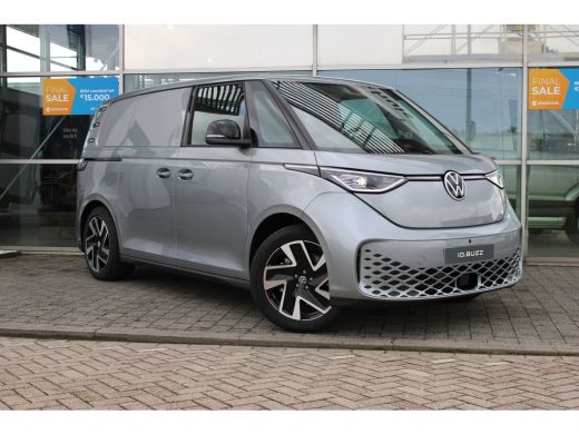 Volkswagen ID. Buzz Cargo Volkswagen Anniversary Edition 4MOTION | 79 kWh | 340 pk | Achterklep | Trekhaak | Adaptive Cruis... ActivLease financial lease