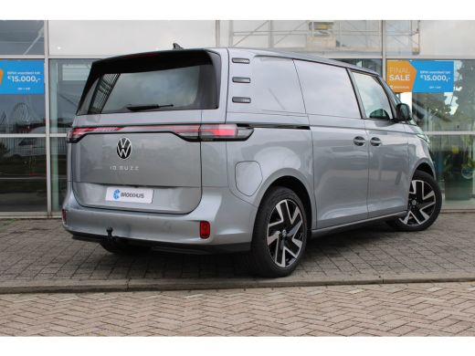 Volkswagen ID. Buzz Cargo Volkswagen Anniversary Edition 4MOTION | 79 kWh | 340 pk | Achterklep | Trekhaak | Adaptive Cruis... ActivLease financial lease