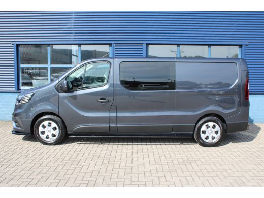 Renault Trafic L2 2.0 dCi 150 PK DUBBELE CABINE AUTOMAAT LEDER | ALARM | TV IN HOOFDSTEUNEN | CAMERA | GESTOFEER... ActivLease financial lease