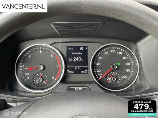 Volkswagen Crafter L3H3 140PK Automaat Carplay Zwart EURO 6 ActivLease financial lease