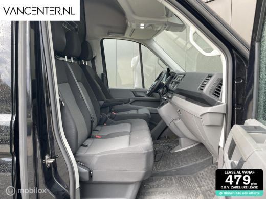 Volkswagen Crafter L3H3 140PK Automaat Carplay Zwart EURO 6 ActivLease financial lease