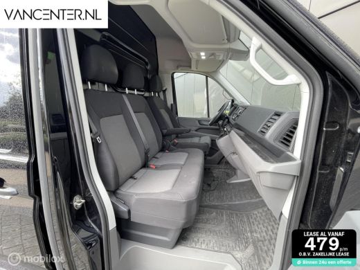 Volkswagen Crafter L3H3 140PK Automaat Carplay Zwart EURO 6 ActivLease financial lease