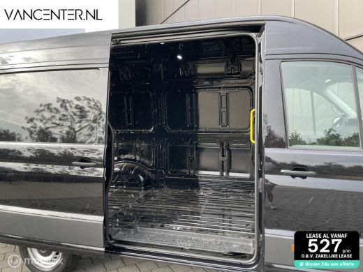 Volkswagen Crafter L3H3 140PK Automaat Carplay Zwart EURO 6 ActivLease financial lease