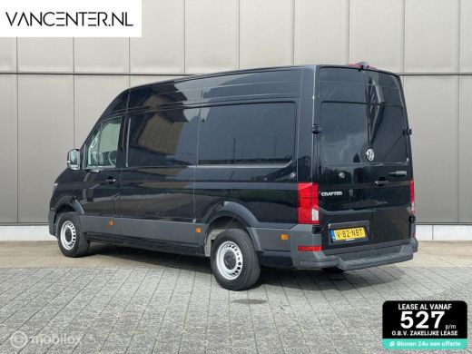Volkswagen Crafter L3H3 140PK Automaat Carplay Zwart EURO 6 ActivLease financial lease