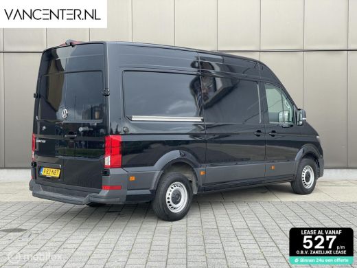 Volkswagen Crafter L3H3 140PK Automaat Carplay Zwart EURO 6 ActivLease financial lease