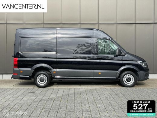 Volkswagen Crafter L3H3 140PK Automaat Carplay Zwart EURO 6 ActivLease financial lease