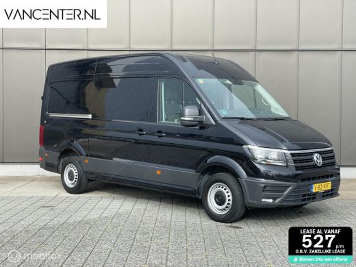 Volkswagen Crafter L3H3 140PK Automaat Carplay Zwart EURO 6 ActivLease financial lease