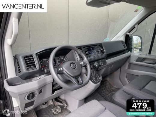 Volkswagen Crafter L3H3 140PK Automaat Carplay Zwart EURO 6 ActivLease financial lease
