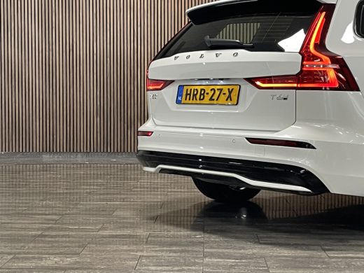 Volvo  V60 T6 AWD Recharge Plus Dark | Trekhaak | 360° Camera | Harman Kardon | Crystal White | Adaptieve Cr... ActivLease financial lease