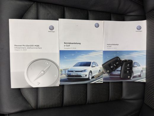 Volkswagen e-Golf E-DITION (INCL-BTW) Aut.*HEAT-PUMP | LUXURY-LEATHER | FULL-LED | DIGI-COCKPIT | NAVI-FULLMAP | HE... ActivLease financial lease