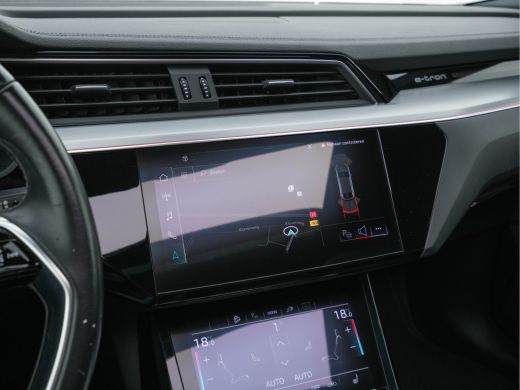 Audi e-tron 50 Quattro S-line Edition 71 kWh [ 3-Fase ] { SOH-100%} (INCL-BTW) *PANO | LEATHER-FABRIC | FULL-... ActivLease financial lease