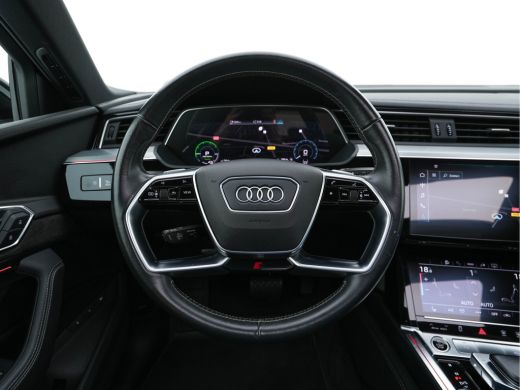 Audi e-tron 50 Quattro S-line Edition 71 kWh [ 3-Fase ] { SOH-100%} (INCL-BTW) *PANO | LEATHER-FABRIC | FULL-... ActivLease financial lease