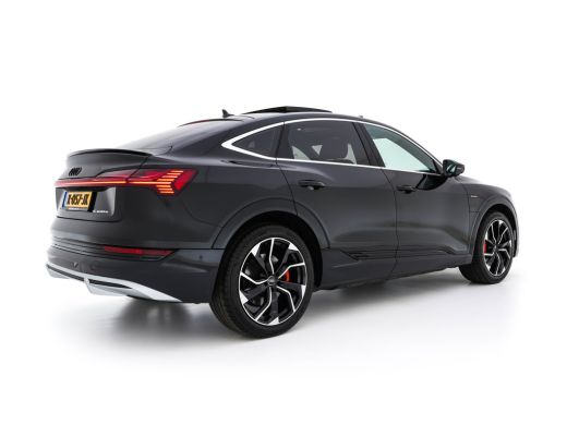 Audi e-tron 50 Quattro S-line Edition 71 kWh [ 3-Fase ] { SOH-100%} (INCL-BTW) *PANO | LEATHER-FABRIC | FULL-... ActivLease financial lease