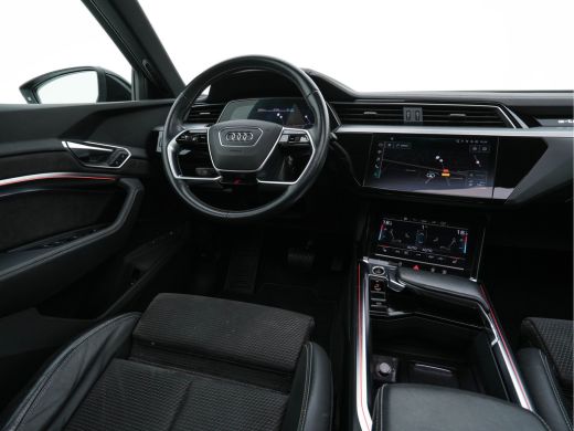 Audi e-tron 50 Quattro S-line Edition 71 kWh [ 3-Fase ] { SOH-100%} (INCL-BTW) *PANO | LEATHER-FABRIC | FULL-... ActivLease financial lease