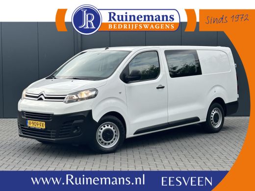 Citroën Jumpy 2.0 HDI 177 PK EURO 6 / AUTOMAAT / 1E EIG. / DUBBEL CABINE / AIRCO / CRUISE / NAVI / BLUETOOTH / ...