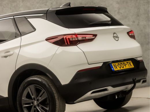 Opel Grandland X 1.2 Turbo Sport (APPLE CARPLAY, GROOT NAVI, CAMERA, CLIMATE, TREKHAAK, SPORTSTOELEN, LED KOPLAMPE... ActivLease financial lease