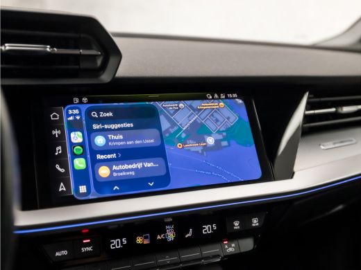 Audi A3 Sportback 30 TFSI Sport Automaat (SCHUIFDAK, APPLE CARPLAY, GROOT NAVI, ADAPTIVE CRUISE, SFEERVER... ActivLease financial lease