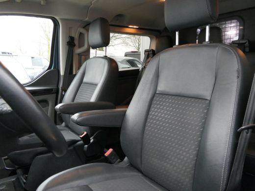 Ford Transit Custom 320 2.0 TDCI 185pk L1H1 Sport DC | Automaat! | Dubbele cabine! | 2x Schuifdeur | Stoelverwarming ... ActivLease financial lease