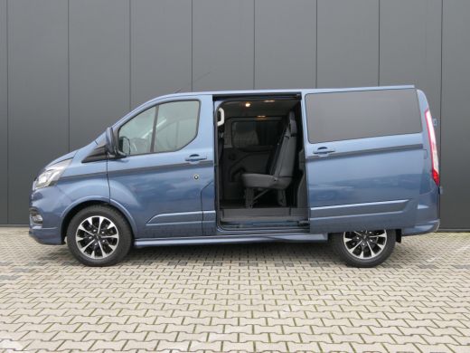 Ford Transit Custom 320 2.0 TDCI 185pk L1H1 Sport DC | Automaat! | Dubbele cabine! | 2x Schuifdeur | Stoelverwarming ... ActivLease financial lease