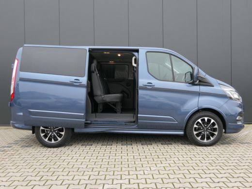 Ford Transit Custom 320 2.0 TDCI 185pk L1H1 Sport DC | Automaat! | Dubbele cabine! | 2x Schuifdeur | Stoelverwarming ... ActivLease financial lease