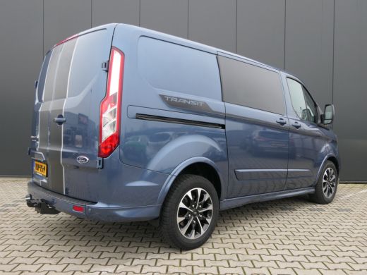 Ford Transit Custom 320 2.0 TDCI 185pk L1H1 Sport DC | Automaat! | Dubbele cabine! | 2x Schuifdeur | Stoelverwarming ... ActivLease financial lease