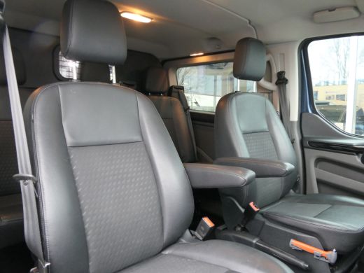 Ford Transit Custom 320 2.0 TDCI 185pk L1H1 Sport DC | Automaat! | Dubbele cabine! | 2x Schuifdeur | Stoelverwarming ... ActivLease financial lease